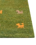 Pikkukuva 5 / 7: Matto vihreä villa 160 x 230 cm käsin tuftattu rustiikkinen Gabbeh moderni tyyli