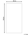 Pikkukuva 3 / 7: Matto tummanvihreä villa 80 x 150 cm käsin tuftattu eläinkuvio rustiikkinen tyyli Gabbeh