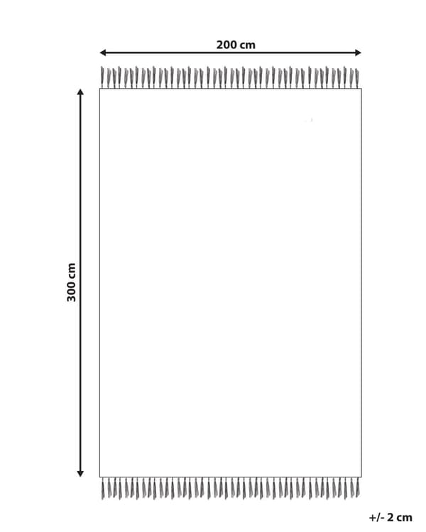 Gulvtæppe Lyserød Uld 200 x 300 cm Fladvævet Uldtæppe Moderne Design Luv Tæppe under Spisebord til Værelse Indretning