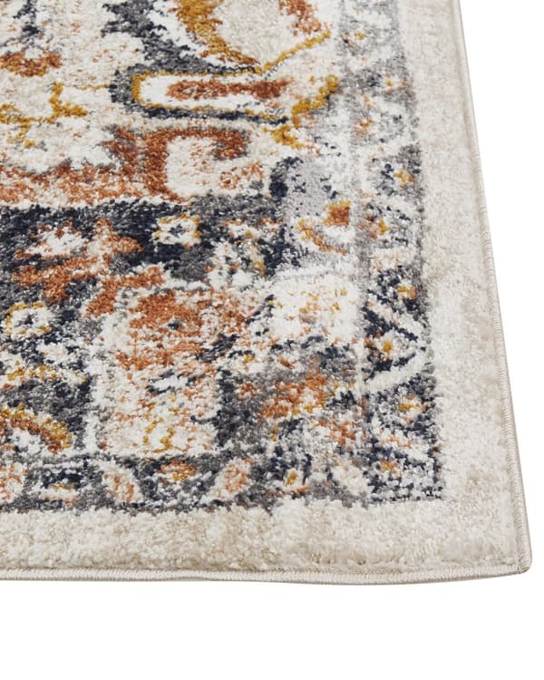 Matta Beige 200 x 300 cm Orientalisk Sliten Vardagsrum Sovrum