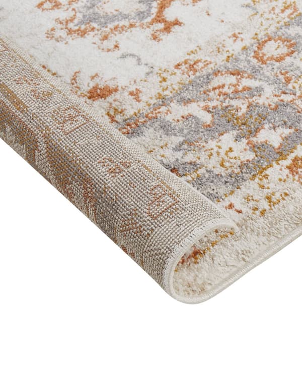Gulvteppe Beige 80 x 150 cm Oriental Distressed Stue Soverom