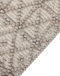 Miniatyrbilde 5 av 7: Teppe Beige Ull Polyester 200 x 300 cm Dusker Geometrisk mønster Boho Moderne Tilbehør Dekorasjon Stue Soverom