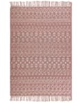 Miniatyrbilde 4 av 7: Teppe Rosa Ull Polyester 160 x 230 cm Dusker Geometrisk mønster Boho Moderne Tilbehør Dekorasjon Stue Soverom
