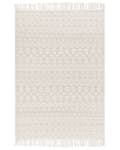 Miniatyrbilde 4 av 7: Teppe Lys Beige Ull Polyester 160 x 230 cm Dusker Geometrisk mønster Boho Moderne Tilbehør Dekorasjon Stue Soverom