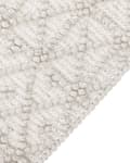 Miniatyrbilde 5 av 7: Teppe Lys Beige Ull Polyester 160 x 230 cm Dusker Geometrisk mønster Boho Moderne Tilbehør Dekorasjon Stue Soverom