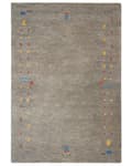 Miniatyrbild 4 av 7: Gabbeh Matta 160 x 230 cm Rektangulär Flerfärgad Geometriskt Mönster Handtuftad Bohemisk Stil Vardagsrum Sovrum Barnrum