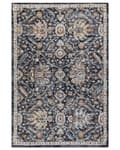Miniatyrbilde 4 av 7: Gulvteppe Teppe Blå Beige 160 x 230 cm Orientalsk mønster Stue Soverom