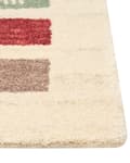 Miniatyrbilde 6 av 7: Teppe Flerfarget Ull 80 x 150 cm Gabbeh Rustikk mønster Hytte stil