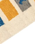 Miniatyrbilde 5 av 7: Gulvteppe Teppe Flerfarget Ull 140 x 200 cm Gabbeh Rustikk mønster Tykk Luv