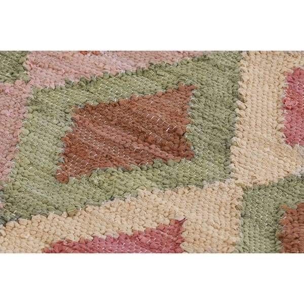 Matta DKD Home Decor Grå Gul Multicolour Romb 160 x 230 x 1 cm