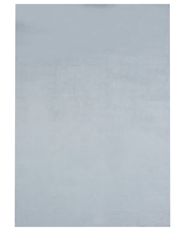 Matto mintunharmaa 160 x 230 cm jäniksen tekoturkis pörröinen suorakulmio pitkänukkainen moderni