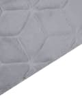 Pikkukuva 5 / 7: Matto harmaa 160 x 230 cm jäniksen tekoturkis pörröinen kuvioitu suorakulmio moderni