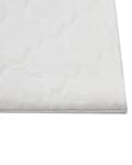 Miniatyrbillede 7 af 7: Fluffy Gulvtæppe Hvid Pels 160 x 230 cm Blødt Luv Tæppe til Soveværelse Moderne Pelstæppe Tilbehør til Stuen Ryatæppe Tæppe under Sofabord