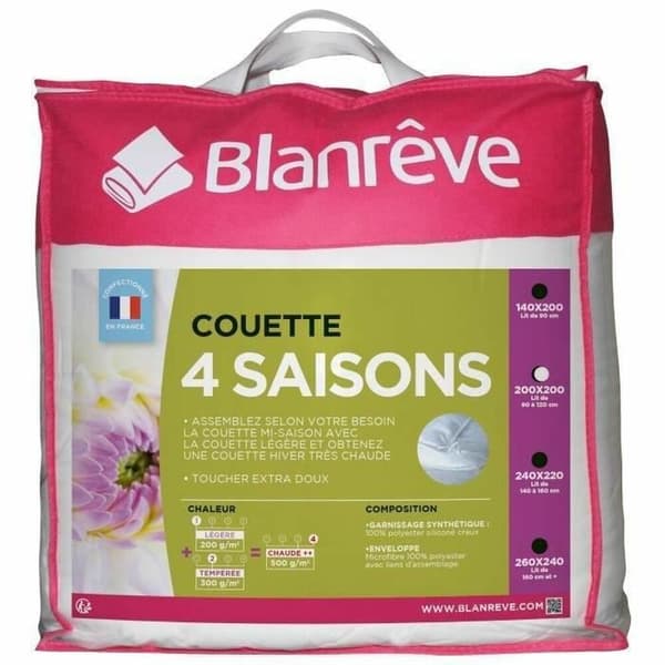 Täcke Blanreve Vit 300 g/m² 200 x 200 cm