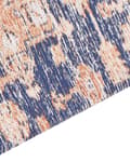 Pikkukuva 5 / 8: Matto sininen punainen 140 x 200 cm puuvilla polyesteri suorakulmio itämainen kuvio retro