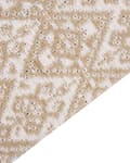 Miniatyrbild 6 av 7: Heltäckningsmatta Beige Jute 80 x 150 cm Rektangulär med geometriskt mönster Plattvävd Boho-stil Sovrum Vardagsrum