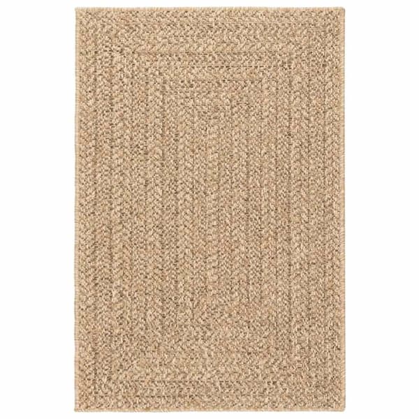 vidaXL Teppe ZIZUR 200x290 cm jute-utseende innendørs og utendørs