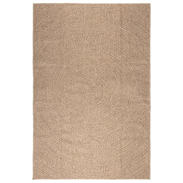 vidaXL gulvtæppe 160x230 cm jute-look indendørs og udendørs