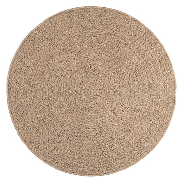 vidaXL Teppe ZIZUR 120 cm jute-utseende innendørs og utendørs