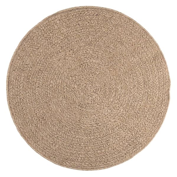 vidaXL Teppe ZIZUR 120 cm jute-utseende innendørs og utendørs