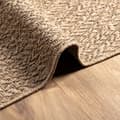 Miniatyrbilde 6 av 9: vidaXL Teppe ZIZUR 200x290 cm jute-utseende innendørs og utendørs