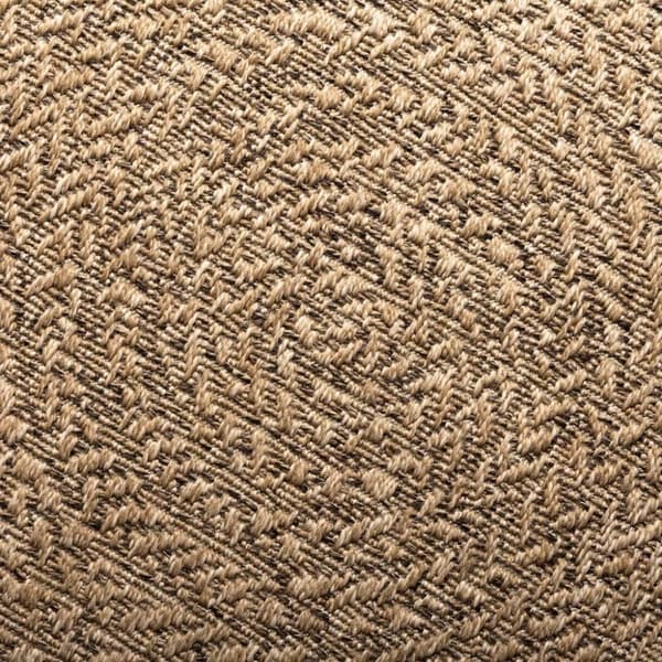 vidaXL gulvtæppe 90 cm jute-look indendørs og udendørs