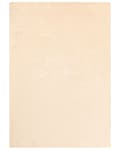 Miniatyrbild 4 av 8: Konstpälsmatta Kanin Beige Konstgjord Polyesterpäls 160 x 230 cm Mjuk Shaggy Lång Lugg