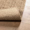 Miniatyrbilde 7 av 9: vidaXL Teppe ZIZUR 120x170 cm jute-utseende innendørs og utendørs