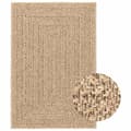 Miniatyrbilde 1 av 9: vidaXL Teppe ZIZUR 120x170 cm jute-utseende innendørs og utendørs