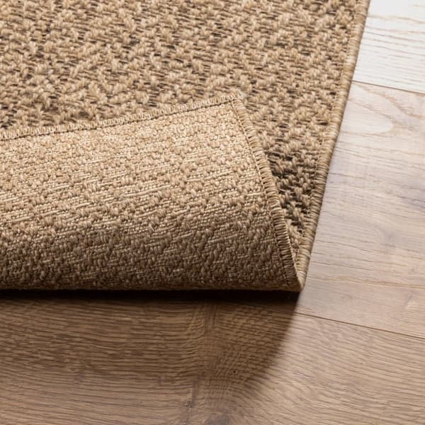 vidaXL gulvtæppe 160x230 cm jute-look indendørs og udendørs
