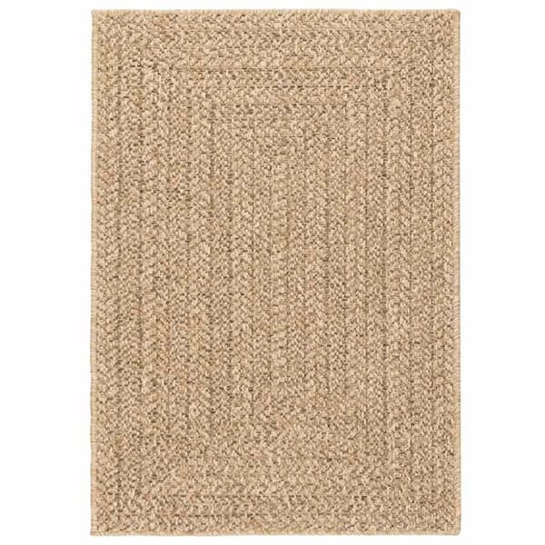 vidaXL Teppe ZIZUR 160x230 cm jute-utseende innendørs og utendørs