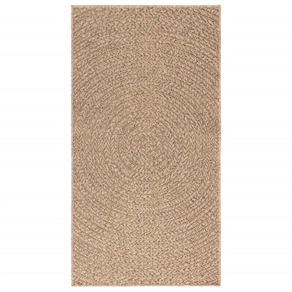 vidaXL Matta ZIZUR 80x150 cm jutelook inomhus och utomhus