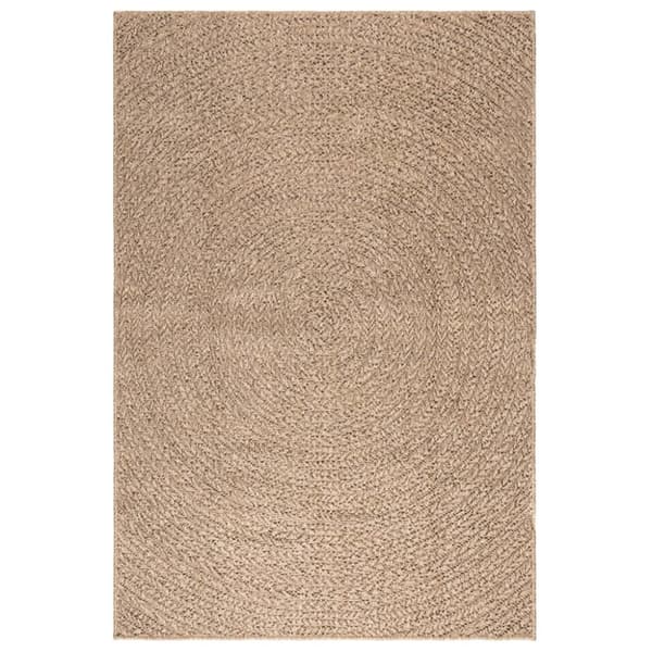 vidaXL Teppe ZIZUR 120x170 cm jute-utseende innendørs og utendørs