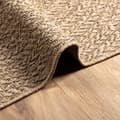 Miniatyrbilde 6 av 9: vidaXL Teppe ZIZUR 120x170 cm jute-utseende innendørs og utendørs