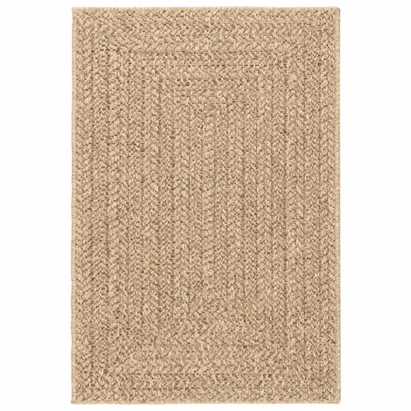 vidaXL gulvtæppe 140x200 cm jute-look indendørs og udendørs
