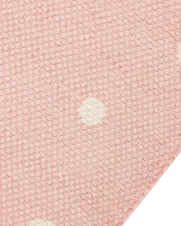 Matta Rosa Bomull Polyester 80 x 150 cm Pingvinmönster med kort lugg för barn Lekrum
