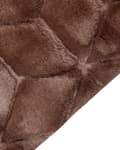 Miniatyrbilde 6 av 8: Teppe Brun Imitert kaninpels 160 x 230 cm Shaggy Moderne Stue Soverom Dekorativt