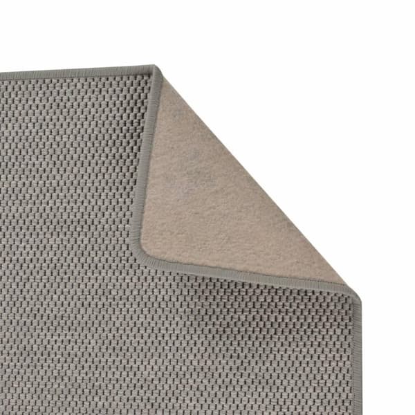 vidaXL Teppeløper sisal-utseende sølv 50x150 cm