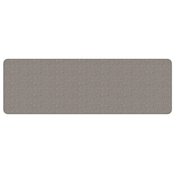 vidaXL Teppeløper sisal-utseende sølv 50x150 cm