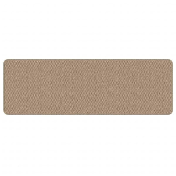 vidaXL Teppeløper sisal-utseende sand 50x150 cm