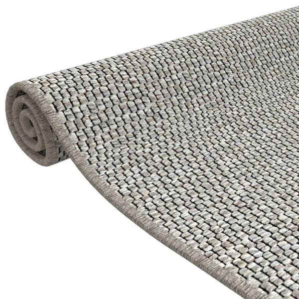 vidaXL Teppeløper sisal-utseende gråbrun 50x100 cm