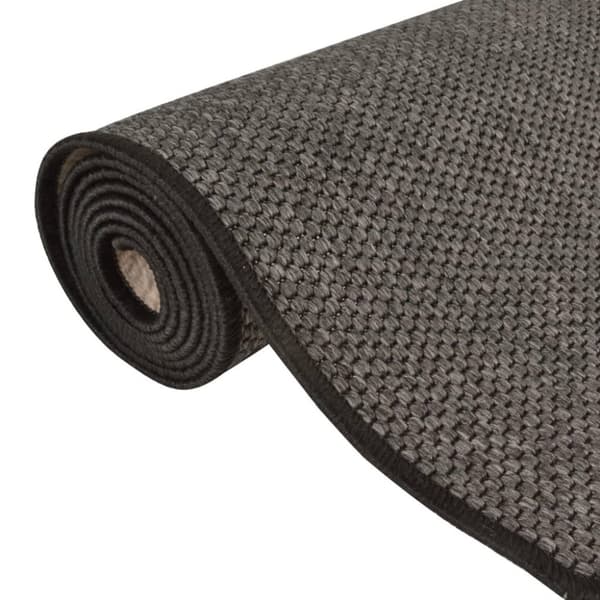 vidaXL Käytävämatto sisal-tyyli antrasiitti 80x250 cm