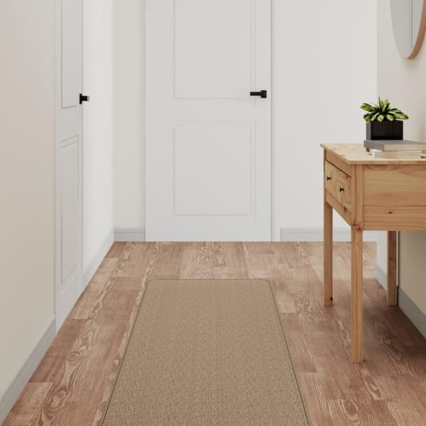vidaXL tæppeløber 50x300 cm sisallook sandfarvet