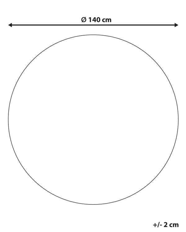 Matto sininen/vihreä luonnollinen juutti pyöreä 140 cm käsin tehty rustiikkinen boho tyyli