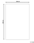 Miniatyrbilde 3 av 7: Teppe Beige Jute Bomull 300 x 400 cm Håndvevd Gulvteppe Moderne Boho Stue Soverom