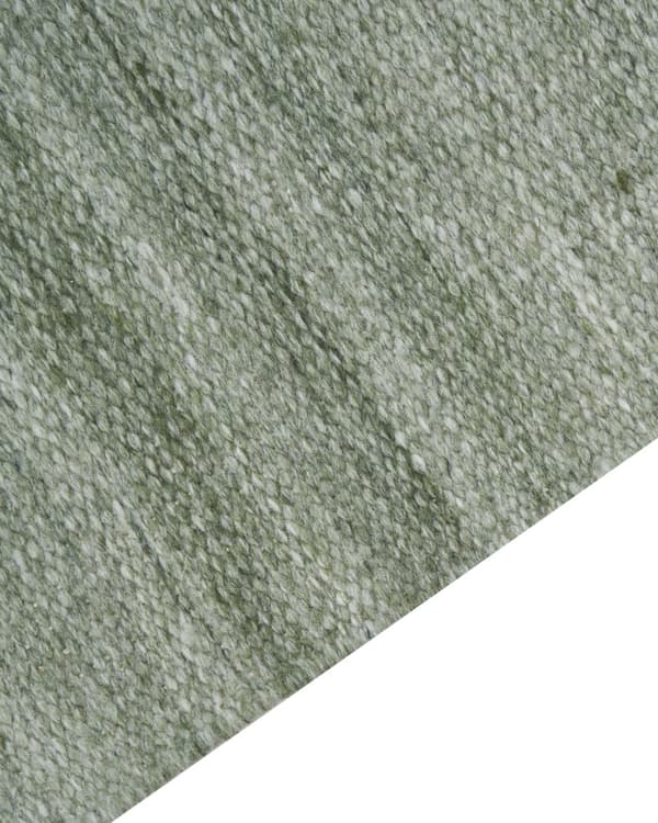 Matta Ljusgrön Återvunnen PET 80 x 150 cm Inomhus Utomhus med Fransar Uteplats Vardagsrum