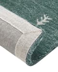 Miniatyrbilde 7 av 7: Teppe Beige Ull 80 x 150 cm Gabbeh Dyremønster Håndtuftet Stue Soverom Rustikk