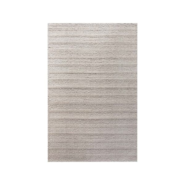 Dehli teppe håndvevd 160x230cm offwhite.