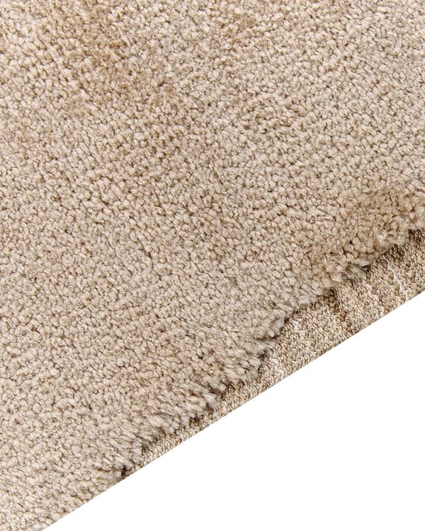 Teppe Beige Polyester Bomullsbakside 200 x 300 cm Dekorative Dusker Gulvmatte Klassisk Design Stue Soverom