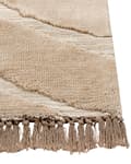 Miniatyrbilde 6 av 6: Teppe Beige Polyester Bomullsbakside 200 x 300 cm Dekorative Dusker Gulvmatte Klassisk Design Stue Soverom